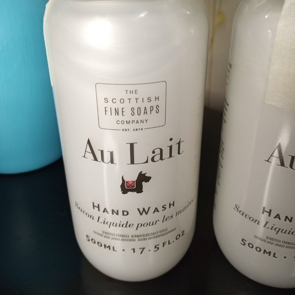 Hand Soap 2 SCOTTISH FINE SOAPS 17.5oz Scotty Dog - Picture 2 of 4